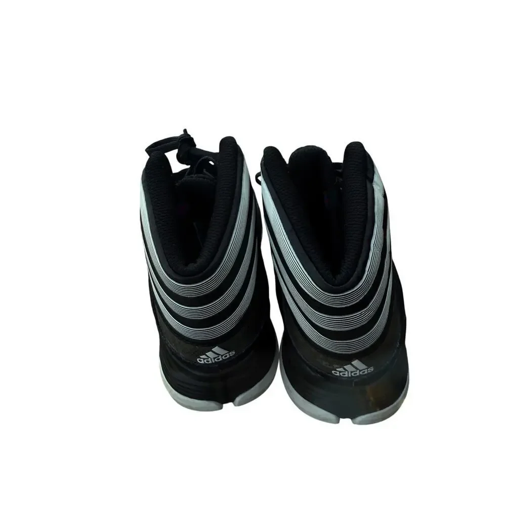 Adidas Crazy Shadow J Black Size 3.5 High Top Shoes - Picture 2 of 8